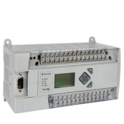 Controller MicroLogix1400, 32-ch. 20I/12O, 20kB RAM, Ethernet/RS232/RS485/RS232C/DF1/DH-485/ASCII, Modbus RTU, 10..24VDC, TS35, Allen-Bradley