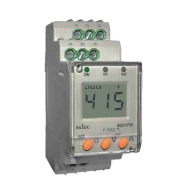 Voltage, Phase Monitoring Relay 900VPR-BL, 3digits LCD w. backlight, 3Ø-3/4wire, over/under voltage, frequency, phase asymmetry/ failure/ sequence, neutral loss, range 50..500VAC, delay 300s, 2CO 5A 250VAC, sv 85..270VAC/DC, W35mm, TS35, Selec