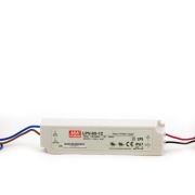 LED Power Supply LPV, input 90..264VAC| 127..370VDC, 102W 8.5A 12VDC, -30..70°C, cl.2, plastic, Mean Well