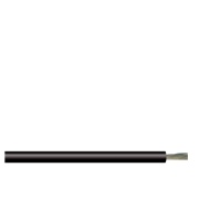 Flexible Single-Conductor Rubber Cable NSGAFöu, 6mm² 1.8/3kV -25..90°C, D08-55| 1600m/drm, black