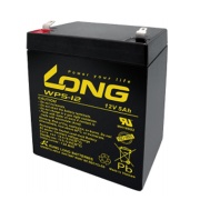 Battery WP, 12V 5.0Ah, Faston tab 250, 90x107x70mm, Long
