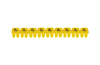 Marker CAB3, 1.5..2.5mm², P, strip 30pcs, Legrand, yellow