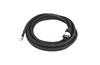 Power/Brake Transition Cable Kinetix, 600V, M4 threaded DIN » E2 bayonet receptacle, L19.7-in. industrial TPE cable 10AWG, Allen-Bradley, back