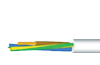 Flexible Cable H05VV-F, 2x1.5mm² 300/500V -5..70°C, 100m/pck, white