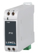 DC Transducer P10, input 0..150VDC, output 4..20mA, galvanic isolation between input/output/supply circuit, sv 60..300VAC/DC, TS35