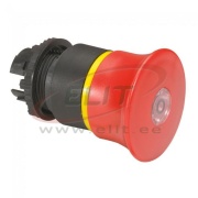 e-Stop Push-button Osmoz, head| ill. red D40 mushroom, pull-to-release, ø22.5mm, IP66/69K IK05, Legrand