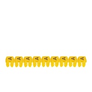 Marker CAB3, 0.5..1.5mm², A, strip 30pcs, Legrand, yellow
