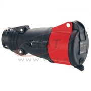 Mobile Socket Hypra, 3P+E 16A 415VAC, rubber, IP44, Legrand