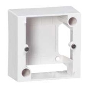 SM Box Anneala, 82Wx82Hx40D mm, ivory