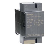 Logo! Contact 230 Switching Module, direct switching of resistive loads up to 20A, motors up to 4kW, 230VAC, 3NO, 1NC, Siemens