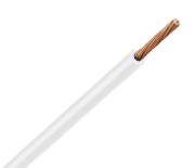 Wire H05V-K, 0.75mm² 300/500V -40..70°C, 100m/pck, white