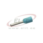 Wire-End Ferrule w. Collar Ce 003408 w, H0.34x8mm, 500pcs/pck, turquoise