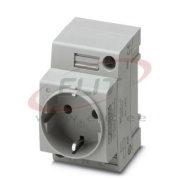 Socket EO-CF/UT, 5pcs/pck, TS35, Phoenix