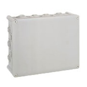 Plastic Box Plexo, 360Wx270Hx124D, 24glands, IP55 IK07, Legrand, grey