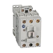 IEC Contactor 100-C, 18.5kW 37A 3x690VAC, cv 230VAC, TS35, panel mount, Allen-Bradley