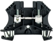 Feed-through Terminal WDU 6 SW, 6mm² 41A 800V, black