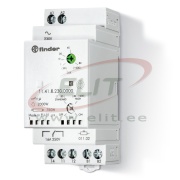 Twilight Switch 11.41., 4modes: 1..80lx/ 30..1000lx/ continuous light/ light off, 400..2000W 1CO 16A 250VAC, on/off delay 15/30s, cv 230VAC/DC, W35mm, TS35, Finder