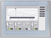 Simatic HMI, KTP1200 Basic, 12-in. 65536 colors TFT display, key/touch operation, ProfiNet interface, config. WinCC Basic V13/ STEP 7 Basic V13, open-source SW