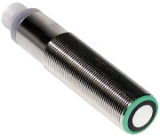 Ultrasonic Sensor UB500-18GM75-E6-V15, M18x1, Sn30..500, PNP 2NO/NC programmable, SF 8Hz, -25..70°C, nickel-plated brass, PBT, 3 output functions, selectable sound lobe width, 10..30VDC, M12x1 5-pin connector