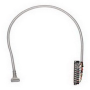Pre-wired Cable 1492, 40 conductors, 1769-RTBN18 » IFM 40pin, 2.5m, Allen-Bradley