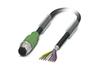 Sensor/actuator Cable SAC-8P-M12MS/5.0-PUR SH, 5pcs/pck, Phoenix