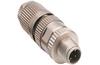 IDC Connector, M12 4pin, shielded, Ethernet, 4A 32V