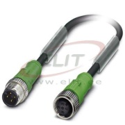 Sensor/actuator Cable SAC-4P-M12MS/1.5-PUR/M12FS, 1pcs/pck, Phoenix