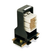 PCB plug-in connector RSV1,6 RF12/35x15 SW, clip-in foot, 12P, black