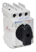 Switch Disconnector SD1, 0-I 18kW 40A 3x 415VAC, 16mm²| 2Nm, TS35, panel mount, Technoelectric