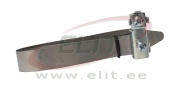 Strip Earthing Clip EB 3, zinc-plated, chromated steel strip, L605mm| tube ⅛..6 in./ Ø8..165mm, Pollmann