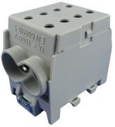 Main Terminal Block Al/Cu HLAK 70-1/2 M2, 2x 70/50mm²/ 2x70/50mm², 250/200A 1000VAC/DC, 4Nm, TS35, grey