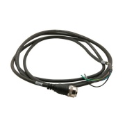 Power Cable Kinetix®, for MP 1326AB servo motor, non-flex, end bayonet to flying-lead drive end, 16AWG, 15m, Allen-Bradley, black