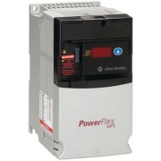 VF Drive PowerFlex40P, 0.75kW 2.3A 3x480VAC, aux. 1NO 3A 30VDC/125V/240VAC, integral keypad, LED display, RS485, frame B, Allen-Bradley