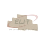 End Plate AEP 3T 2.5, Weidmüller, beige