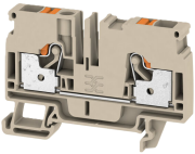 Feed-through Terminal Block A2C 10, 1-tier, 10mm² 57A 1000V, push-in, beige