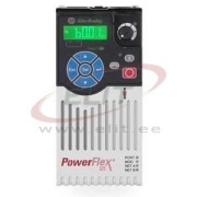 VFD PowerFlex525, 1.5kW 4A 3x480VAC, aux. 3A 30VDC/ 240VAC, integral keypad w. PM, LED, EtherNet IP, USB, RS485, frame A