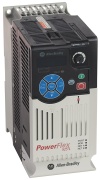 VF Drive PowerFlex525, 0.75kW 4.8A 1x120VAC, integral keypad, PM, LED, EtherNet IP, USB, RS485, frame B, Allen-Bradley