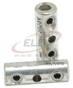 Screw Connector Al/Cu, 6..35mm² 1kV, straight-through, torgue 8Nm, tin-plated copper, inner hexaconal key SW(i) 4, Arcus