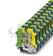 Installation Ground Terminal Block UK 6 N-PE/N, 10pcs/pck, Phoenix