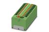Distribution Block PTFIX 10/18X4 GN, 8pcs/pck, Phoenix