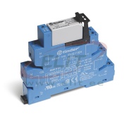 Interface Relay Coupler 38.52., 2CO (SPDT) 8A 250VAC, cv 240VAC/DC, W14mm, TS35, Finder