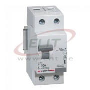 Residual Current Circuit Breaker RX³, 2P 40A 30mA 10kA, type AC, Legrand