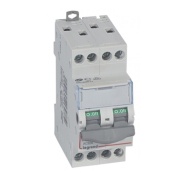 Switch Disconnector DX³-IS, 4P 0-1 20A 400VAC, grey handle, 2M