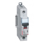 Miniature Circuit Breaker DX³, 1D 6A 6/10kA, Legrand