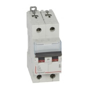 Miniature Circuit Breaker DX³, 2D 6A 6/10kA, Legrand