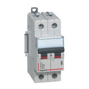 Miniature Circuit Breaker DX³, 2D 25A 6/10kA, Legrand