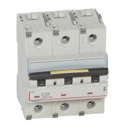 Miniature Circuit Breaker DX³, 3C 125A 10/16kA, 4.5M, Legrand