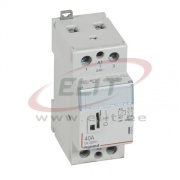 Modular Contactor CX³, 2NO 40A 250VAC, cv 24VAC, handle, 2M, TS35, Legrand