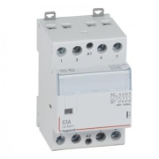 Modular Contactor CX³, 4NO 63A 400VAC, cv 230VAC, 3M, TS35, Legrand