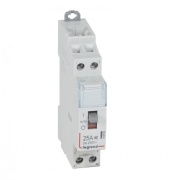 Modular Contactor CX³, 2NO 25A 250VAC, cv 230VAC low noise, handle, 1M, TS35, Legrand